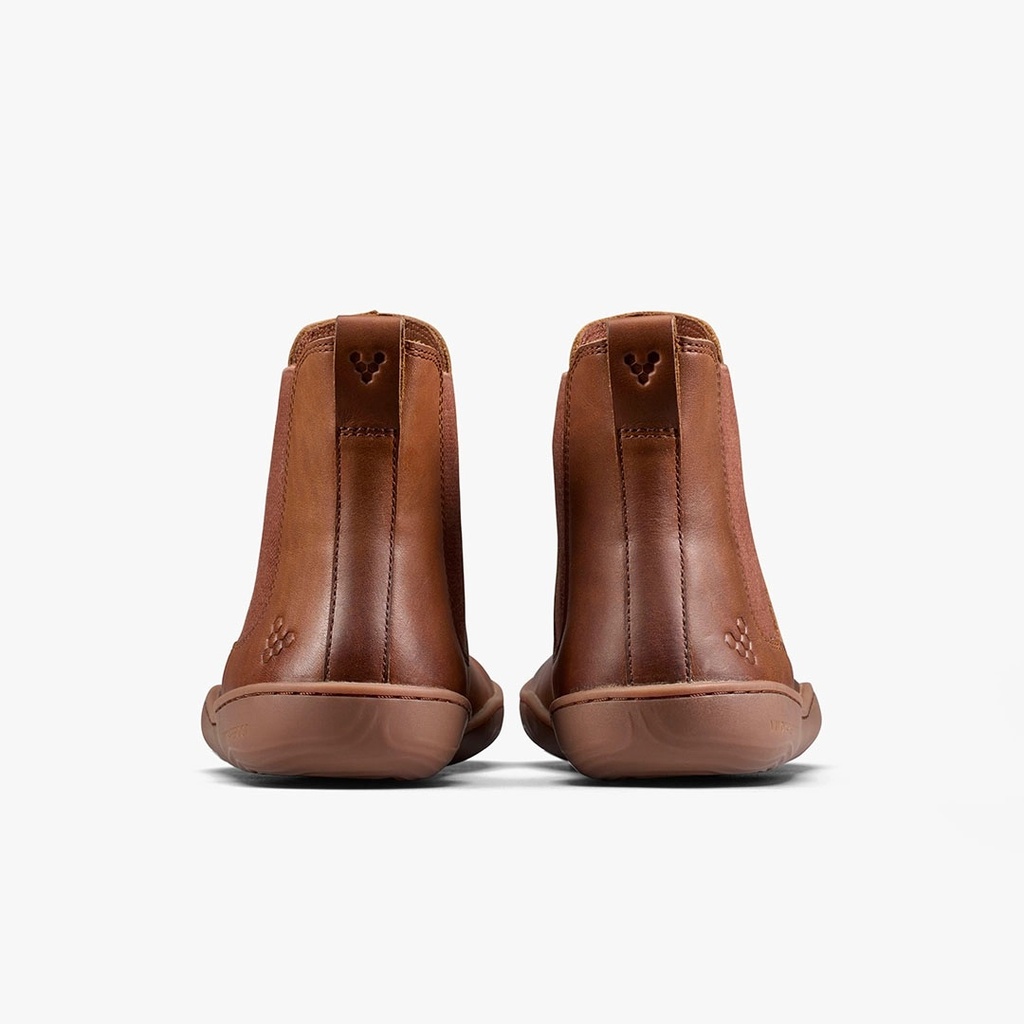 VIVOBAREFOOT SENSUS CHELSEA MENS DARK TAN | Barefoot Onlineshop
